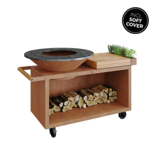 Lade das Bild in den Galerie-Viewer, OFYR Island Corten 100 PRO Teakholz