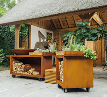 Lade das Bild in den Galerie-Viewer, OFYR Island Corten 100 PRO Teakholz