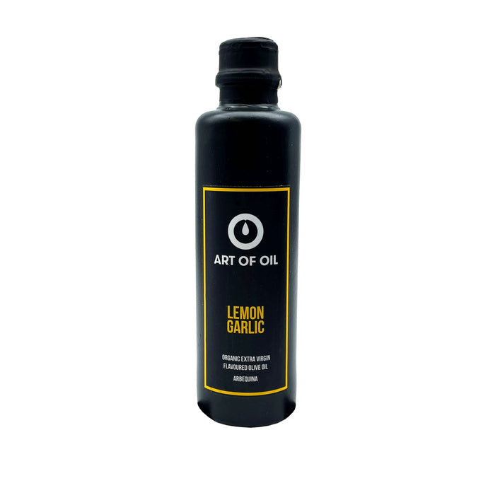 Organic Extra Virgin Flavoured Olive Oil - Lemon Garlic