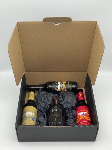 Papes Geschenk-Box der WATT Brauerei