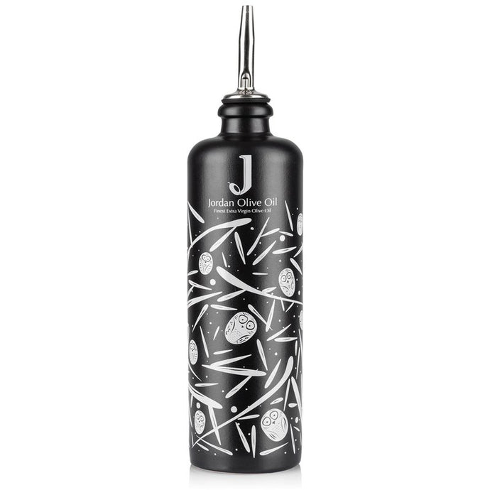 Jordan Olivenöl Keramikflasche - schwarz, 500ml