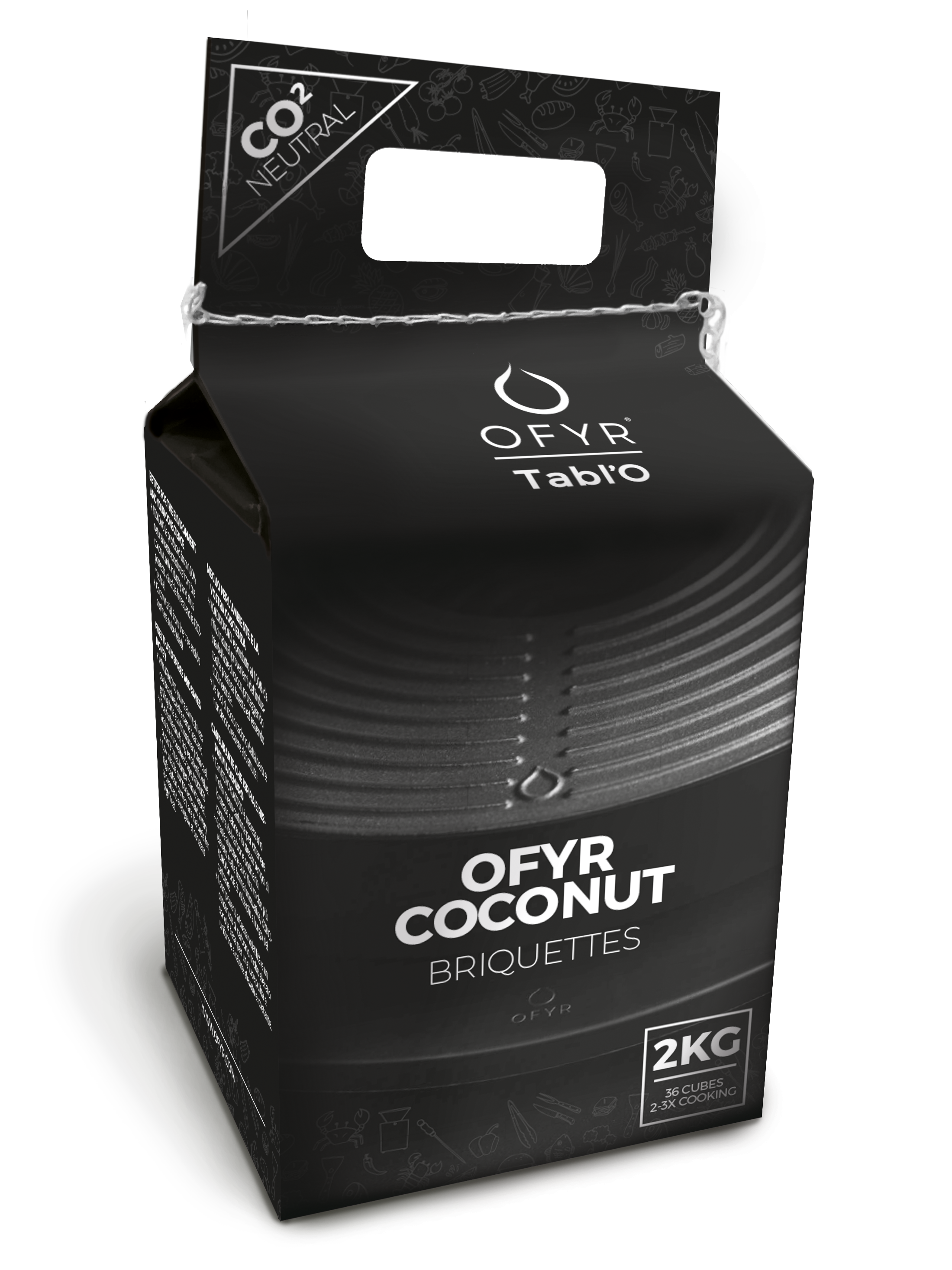 OFYR Coconut Briquettes (6x 2kg)
